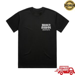 Architects Merch Store Broken Mirror Heavens Black T-Shirt
