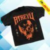 Atreyu Merch Store Melting Skull Tee