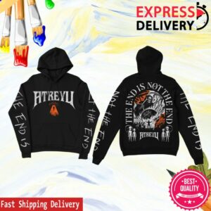 Atreyu Merch Store The End Is Not The End Hoodie