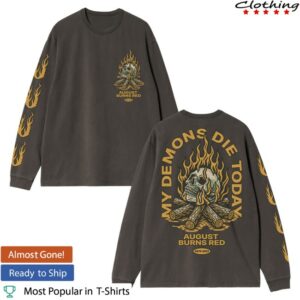 August Burns Red Tour Merch Store Demons Die Long Sleeve T-Shirt