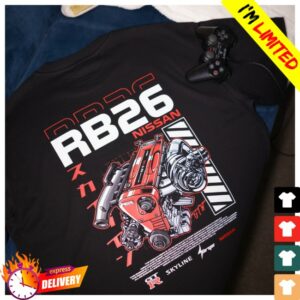 Benny Surge Store Merch Nissan Rb26 T-Shirt