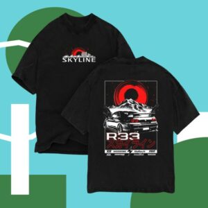 Benny Surge Store Merch Nissan Skyline R33 T-Shirt