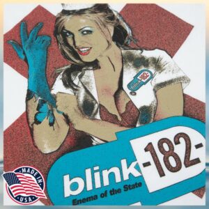 Blink 182 Store Merch Enema Of The State White T-Shirt