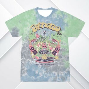 Bonnaroo Store Merch Fountain Party Tie Dye Tee