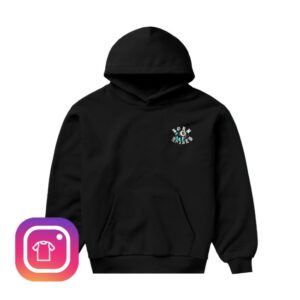 Born X Raised Store Merch Party Wizard Rocker Hoodie Black