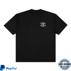 Born X Raised Store Merch Party Wizard Rocker Tee Black