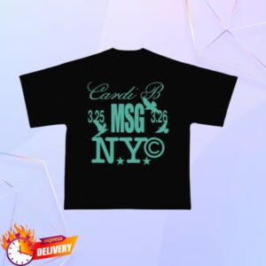 Cardi B Store Merch Msg Exclusive Tee (Black)