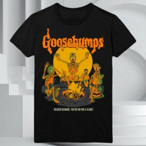 Cavitycolors Store Merch Goosebumps Camp Nightmare - T-Shirt