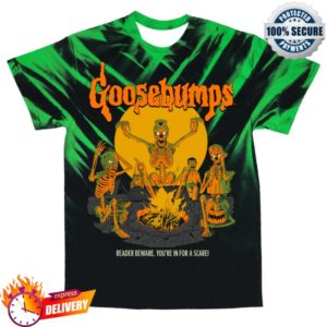 Cavitycolors Store Merch Goosebumps Camp Nightmare - Tie-Dye T-Shirt