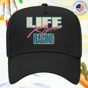 Chrisdelia Store Merch Life Rips Racing Black Snapback