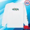 Clooless Store Merch Color Pop Long Sleeve Tee - White