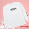 Clooless Store Merch Color Pop Long Sleeve Tee - White