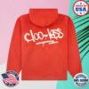 Clooless Store Merch Grafitti Logo Hoodie - Fire Red