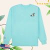 Clooless Store Merch Head In The Clouds Long Sleeve Tee - Aqua