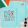 Clooless Store Merch Head In The Clouds Long Sleeve Tee - Aqua