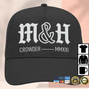 Crowder Music Store Merch Milk & Honey Black & White Trucker Hat