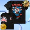 Daily Grind Store Merch Daily Grind Balance Through Chaos Tshirt Black