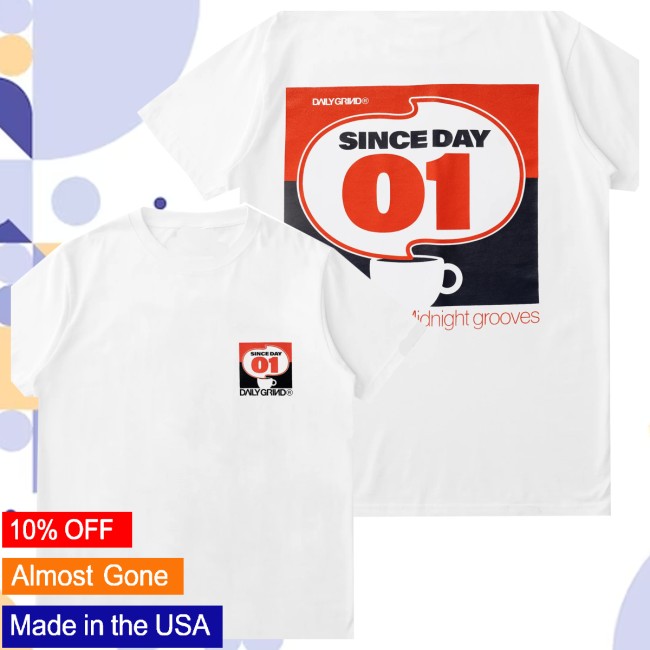 Daily Grind Store Merch Daily Grind Daily Blend T Shirt White
