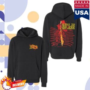 Deadair Store Merch Jane Remover Turn Up Or Die Black Tour Hoodie