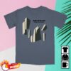 Death Cab For Cutie Store Merch I Built You A Tower T-Shirt (Blue)