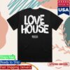 Defected Store Merch Defected Love House Graffiti Black T-Shirt