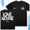 Defected Store Merch Defected Love House Graffiti Black T-Shirt