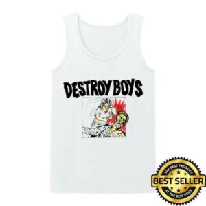 Destroyboy Store Merch Axe White Tank Top