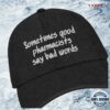 Dr Lauren Hughes Store Merch Sometimes Good Pharmacists Say Bad Words Denim Hat