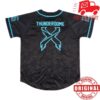 Excision Merch Store Merch Excision Thunderdome Baseball Jersey BlackTeal