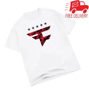 kenny fazeproshop store merch digi camo five star tee whitepsd w