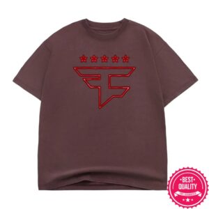 kenny fazeproshop store merch retro neon five star tee