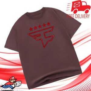 kenny fazeproshop store merch retro neon five star teepng w