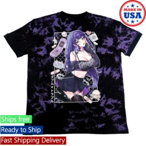 Gamer Supps Store Merch Double Trouble Gothic Ringer Shirt