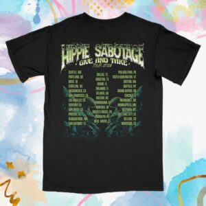 Hippie Sabotage Store Merch Give And Take Tour Tee