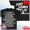Hulvey Store Merch Just Can't Tell It All T-Shirt