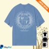 Hwbt Store Merch Crest Oversized T-Shirt - Blue