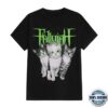 Impericon Store Merch Fallujah - Green Logo Cats - T-Shirt