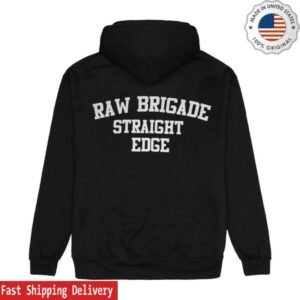 Impericon Store Merch Raw Brigade - Straight Edge - Hoodie