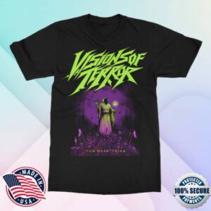 Indiemerchstore Visions Of Terror The Dark Triad T-Shirt