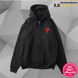 Jumpichiban Store Merch Kingdom Hearts X Subciety Fashion Collection - Heartless Zip Hoodie