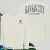 Kc Current Store Merch Kc Current Unisex Arched Script Crest Long Sleeve T-Shirt