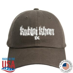 Kublai Khan Tx Store Merch Logo Light Green Dad Hat
