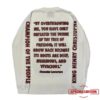 Lacma Store Merch Tavares Strachan Henry Christophe Long Sleeved T-Shirt In White