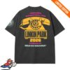 Linkin Park Store Merch Deus Web Exclusive Black Washed Tee