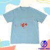 Lorde Store Merch 2025 Blue Sketch Dateback Tee