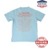 Lorde Store Merch 2025 Blue Sketch Dateback Tee