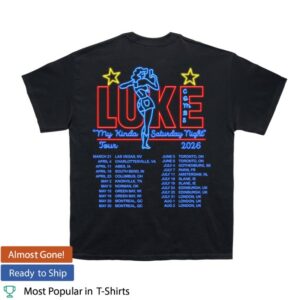 Luke Combs Store Merch Neon Tour Tee