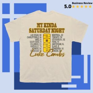 Luke Combs Store Merch Sideline Tour Tee