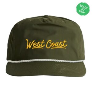 Moss Port Angeles Store Merch West Coast Rope Hat