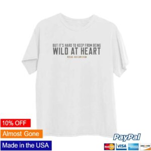 Neil Diamond Store Merch Wild At Heart Lyric T-Shirt